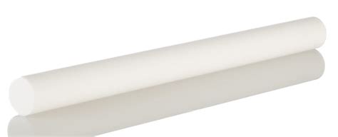 Machinable Glass Ceramic Rod, 300mm L, 25mm Diameter .